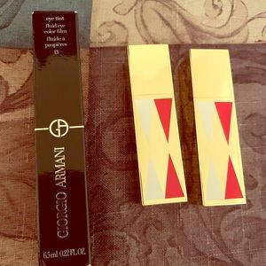 NWT! Estée Lauder lipsticks &Armani eye tint fluid